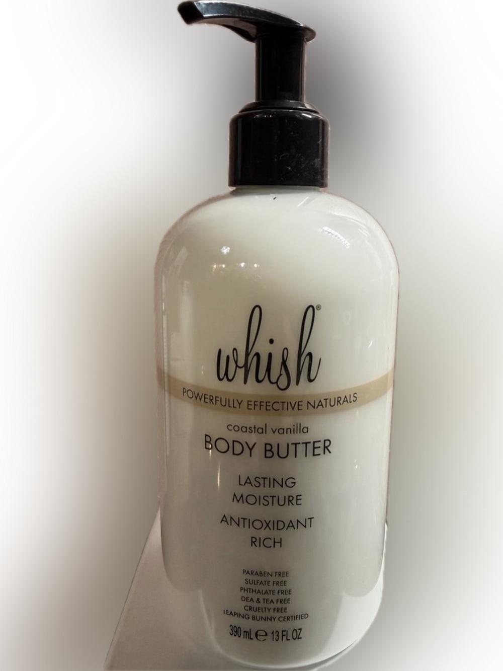 Whish Coastal Vanilla Body Butter 13oz